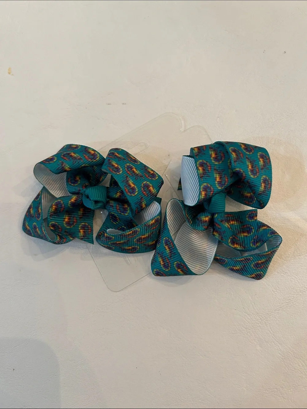 Louisiana Themed Mini Hair Bow Clips Bundle